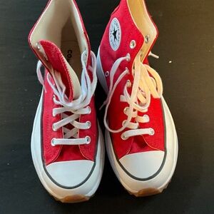 Converse Women’s red sneakers